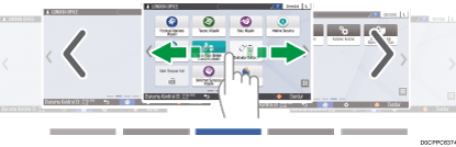 İşletim paneli ekran görseli