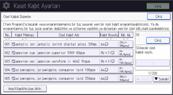İşletim paneli ekran görseli