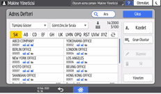 İşletim paneli ekran görseli