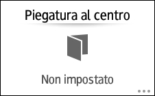Illustrazione della schermata sul pannello operativo