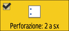 Illustrazione della schermata sul pannello operativo