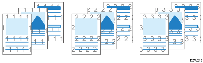 Illustrazione della numerazione di sfondo