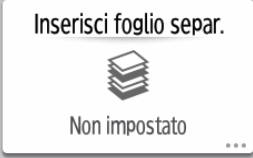 Illustrazione della schermata sul pannello operativo