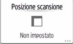 Illustrazione della schermata sul pannello operativo