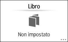 Illustrazione della schermata sul pannello operativo
