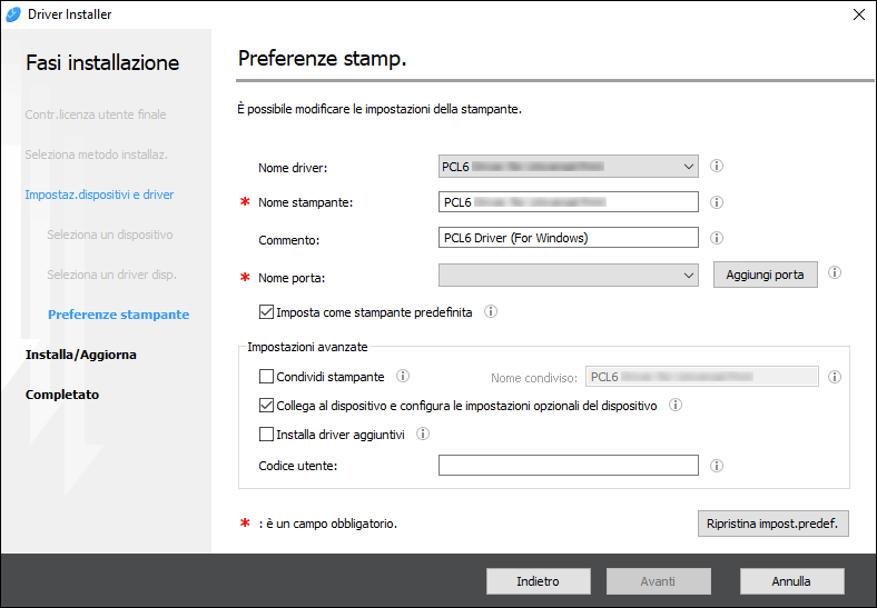 Immagine programma di installazione