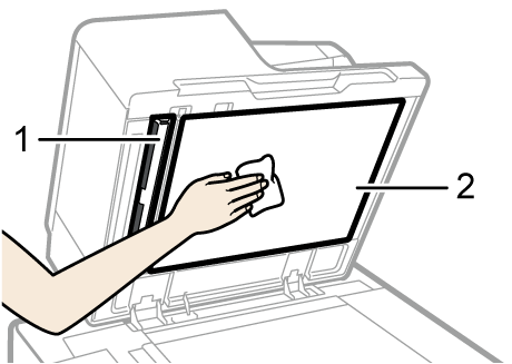 Illustrazione numerata alimentatore automatico originali