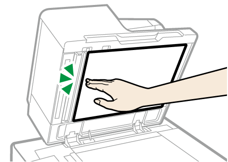 Illustrazione alimentatore automatico originali (ADF)
