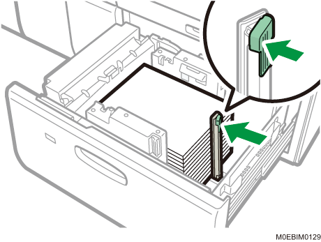 Illustrazione del vassoio carta