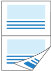 Illustrazione immagine rilegatura lato lungo