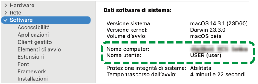 Illustrazione schermata sistema operativo