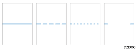 Illustrazione della linea di separazione in Combina