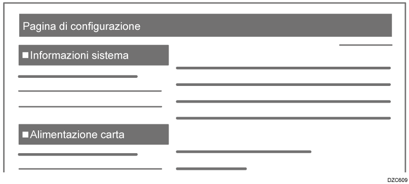 Illustrazione della pagina di configurazione