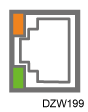 Immagine della porta Gigabit Ethernet