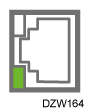 Immagine della porta Gigabit Ethernet
