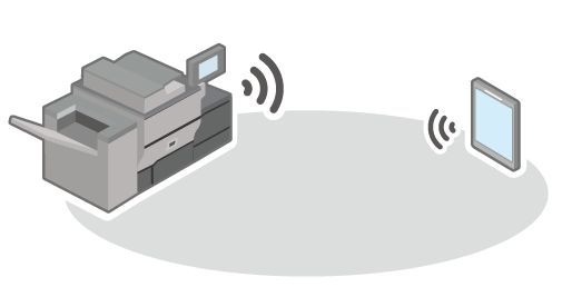 illustration of a direct connection