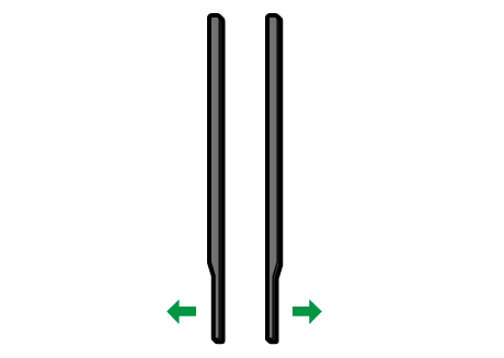 Illustrazione delle barre di rinforzo della carta