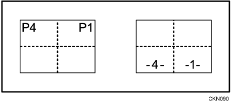 Illustrazione della Numerazione pagine