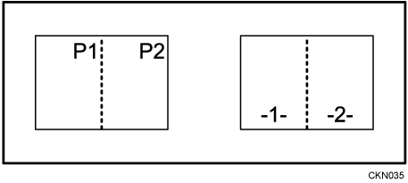 Illustrazione della Numerazione pagine