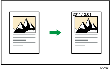 Illustrazione di Timbro data