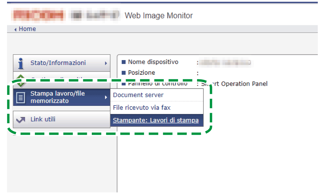 Illustrazione della schermata browser Web