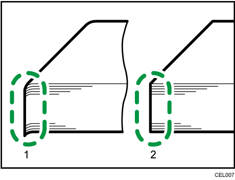 Illustrazione numerata delle condizioni della carta