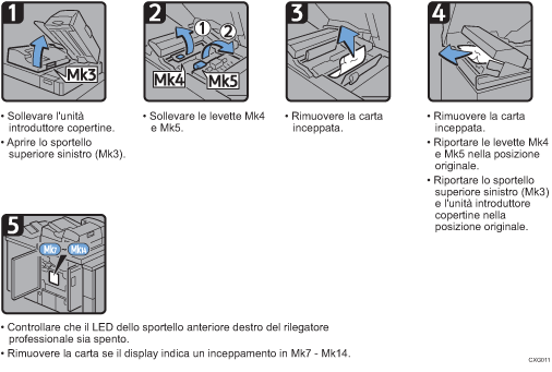 Illustrazione della procedura operativa