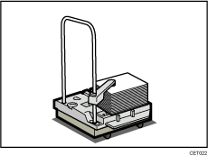 Illustrazione carrello impilatore