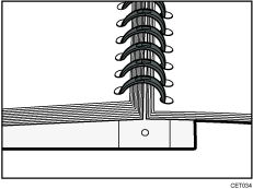 Illustrazione supporto anelli