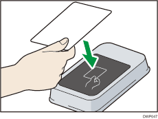 Illustrazione lettore schede NFC