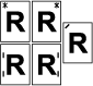 Illustration of staple position