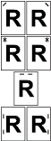 Illustration of staple position