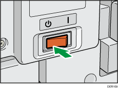 AC power switch illustration