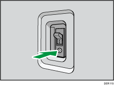 Earth leakage breaker illustration