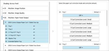 Operation panel screen illustration