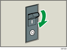 Earth leakage breaker illustration