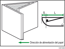 Ilustración de Posic. pl. carta hacia dentro 1 (Pl. varias hojas)