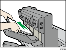 Ilustración con leyenda numerada del finisher