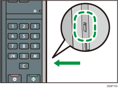 Illustrazione dello slot per supporti