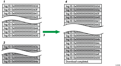 Illustrazione numerata download registri